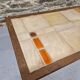 Ceramic and metal coffee table from the 60s Vallauris style