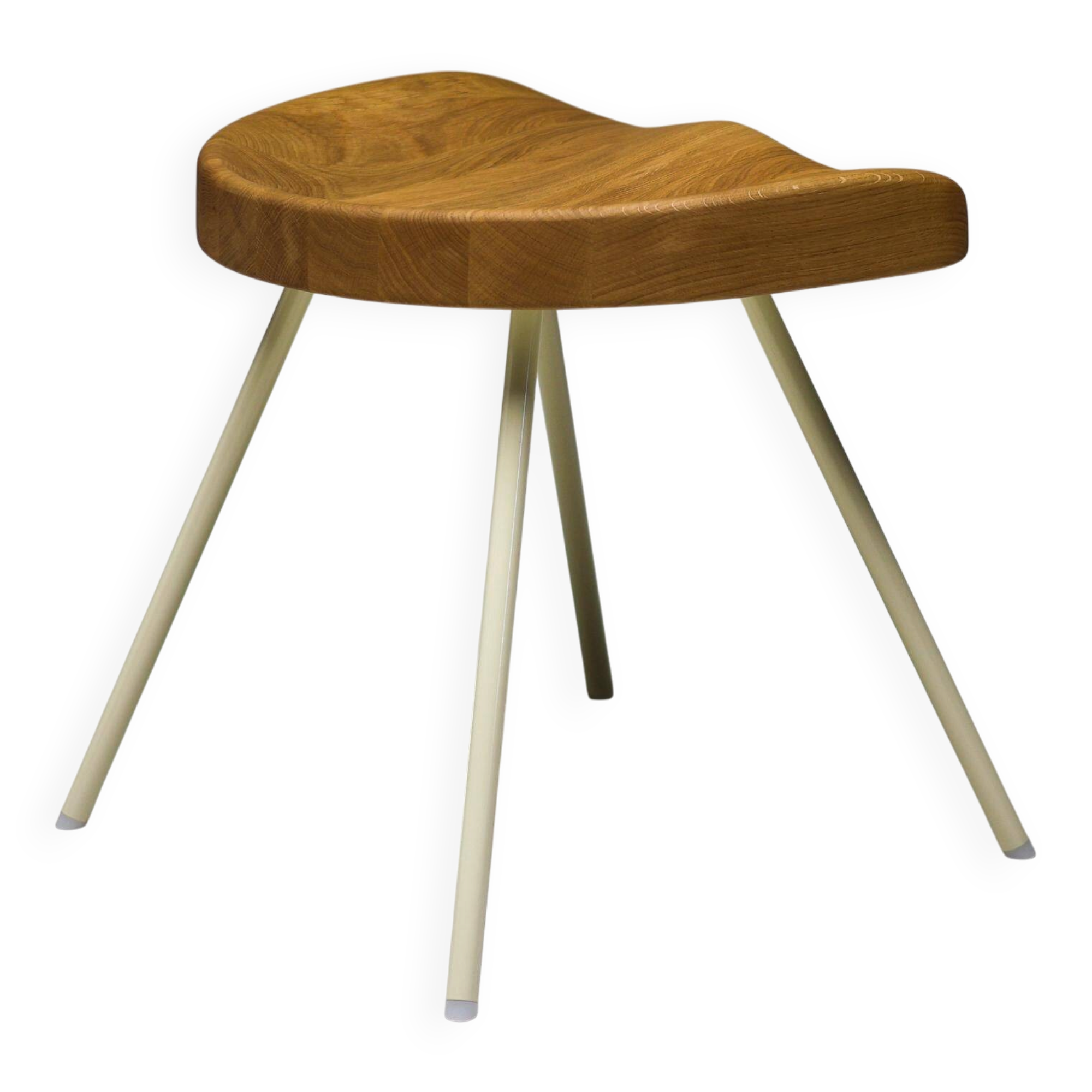 Stool 307 by Jean Prouvé for Vitra