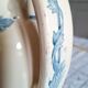Old pitcher in ironstone faience Longwy