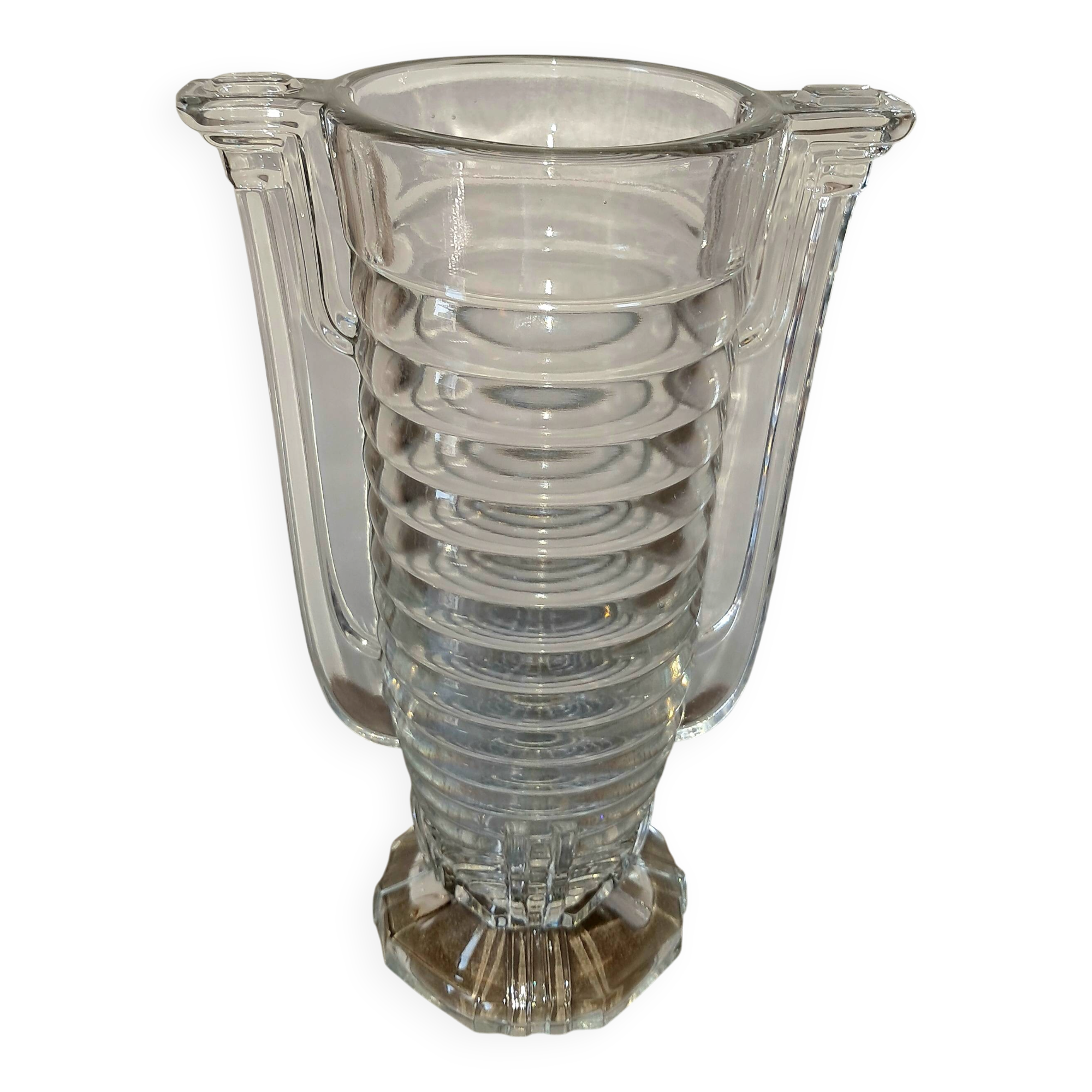 Marcelle vase, Val Saint Lambert. Art Deco