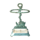 Enameled cast iron umbrella stand from the early 20th century
