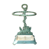 Porte parapluie en fonte émaillée début XX