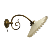 Applique laiton et opaline