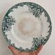 Set of 6 flat plates in iron earth (LOT 5)