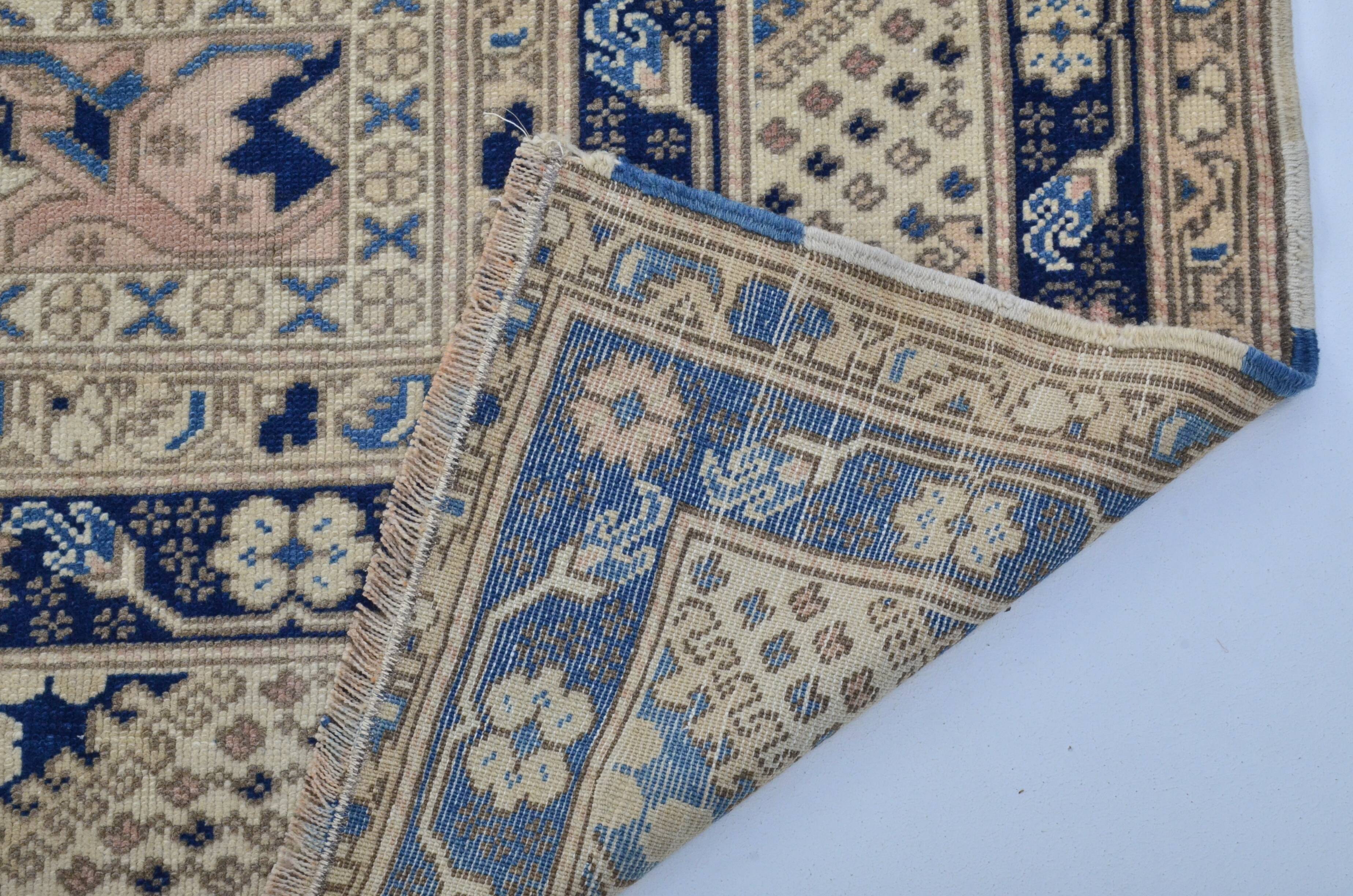 Rustic Wool Oushak Rug sku 3524