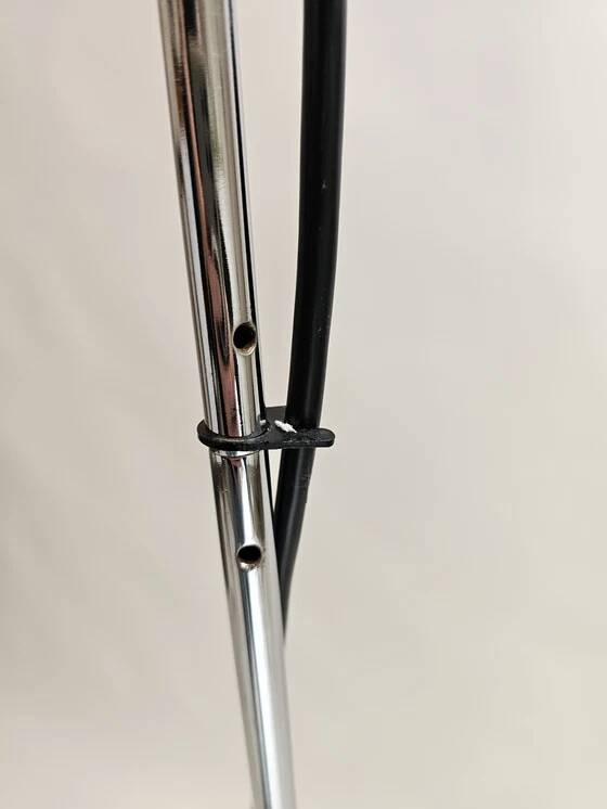 Joe Colombo floor lamp model 626 for Oluce white