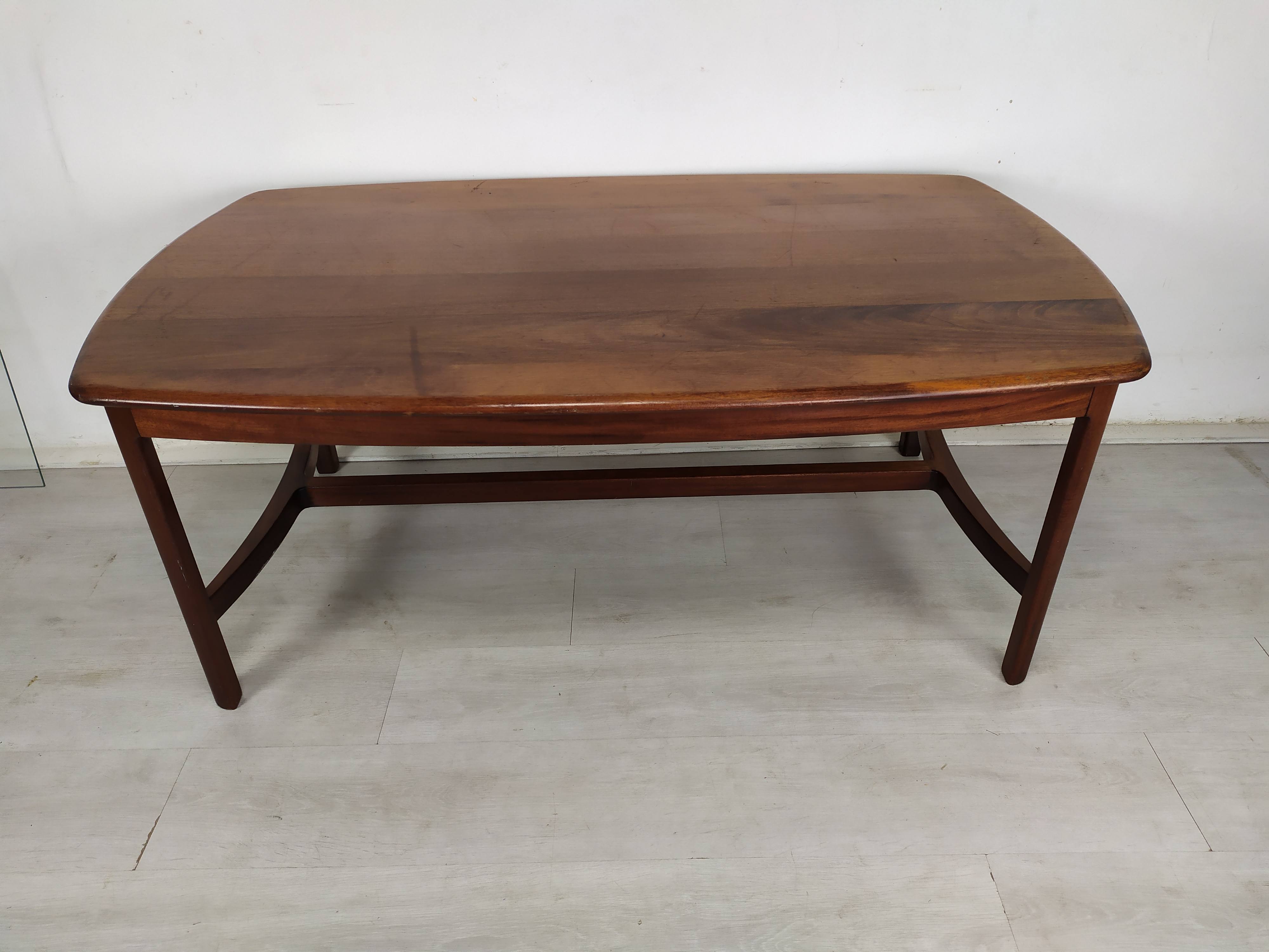 Scandinavian teak coffee table