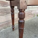 Vintage brasserie table