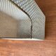 Perforated metal shelf from the mid-century, 1950s.
