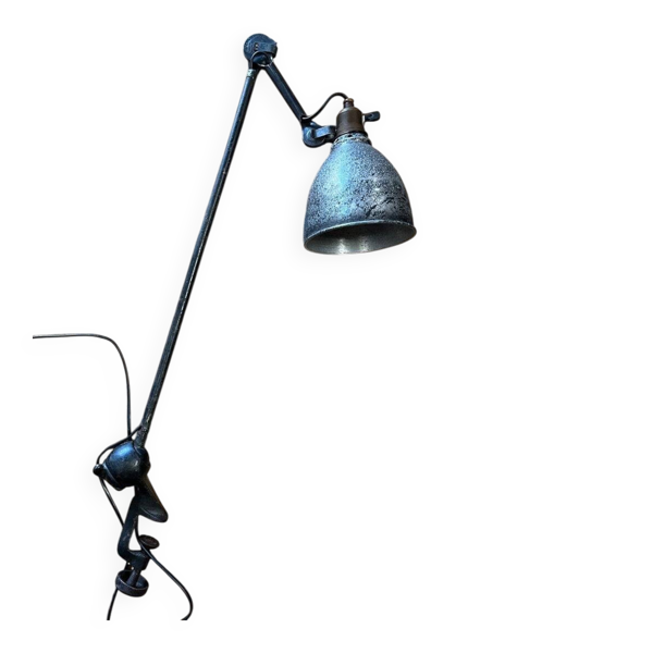 Lampe Gras industrielle étau