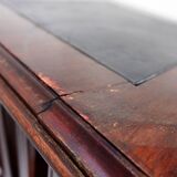 Vintage Sheraton Revival Hardwood & Revolving Bookcase Side End Table