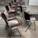 Set of 10 DSC 106 chairs by G. Piretti for Castelli.