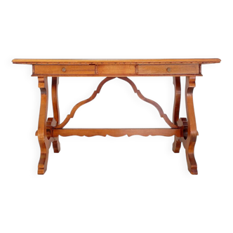 Lyre console table or desk - 20th century - H:79.5cm
