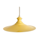 Vintage pendant lamp yellow metal