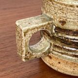 Mid-century studio pottery carafe by Tue Poulsen for Tue Keramik, 1960s.