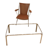 Fauteuil pliant en skaï