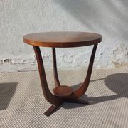 guéridon rond art déco, 3 pieds