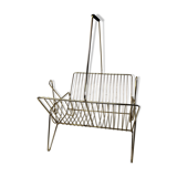 Vintage brass vinyl door