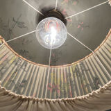Floor lamp with table