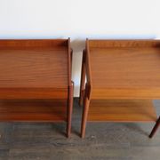 Børge Mogensen Scandinavian teak bedside tables 1950s