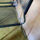 Paire de chaises scoubidou