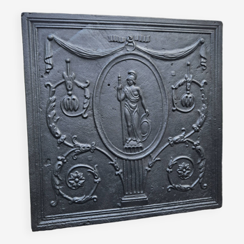 19th Century Fireplace plaque 55.5 x 55.5 cm
