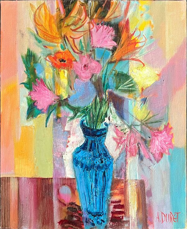 Le vase bleu'' par André Duret
