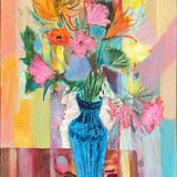 "Le vase bleu" par André Duret