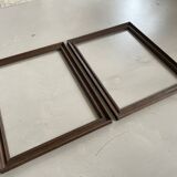 Set of 2 wooden frames 45x35cm