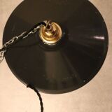 Batch of two industrial hanging lamps