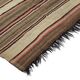 Turkish Kilim Yuruk 185x281 cm Striped Beige Brown Vintage Anatolian