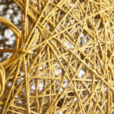 Suspension in natural threads, vintage