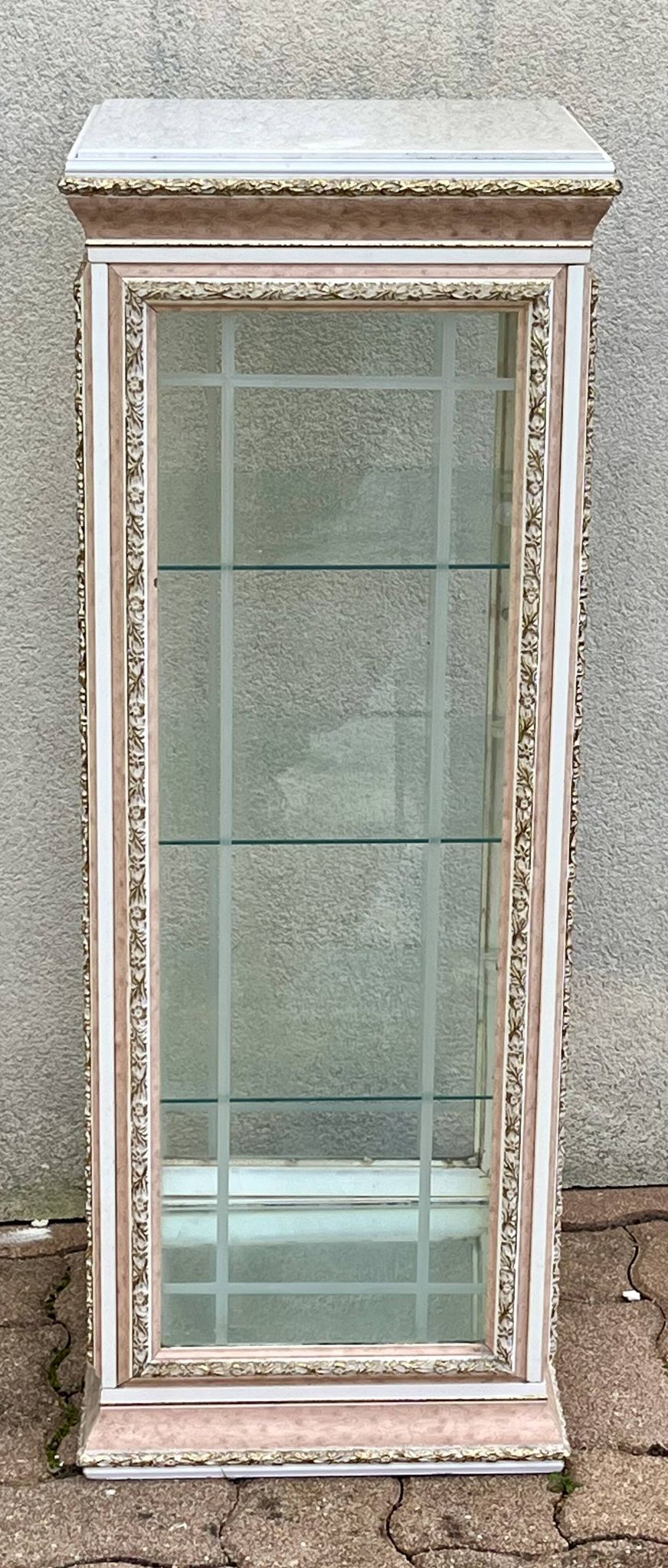 Meuble vitrine vintage - Année 70- Bon état