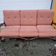 Sofa and 2 rattan armchairs from 1970