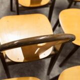 6 Baumann "transit" chairs 1990s