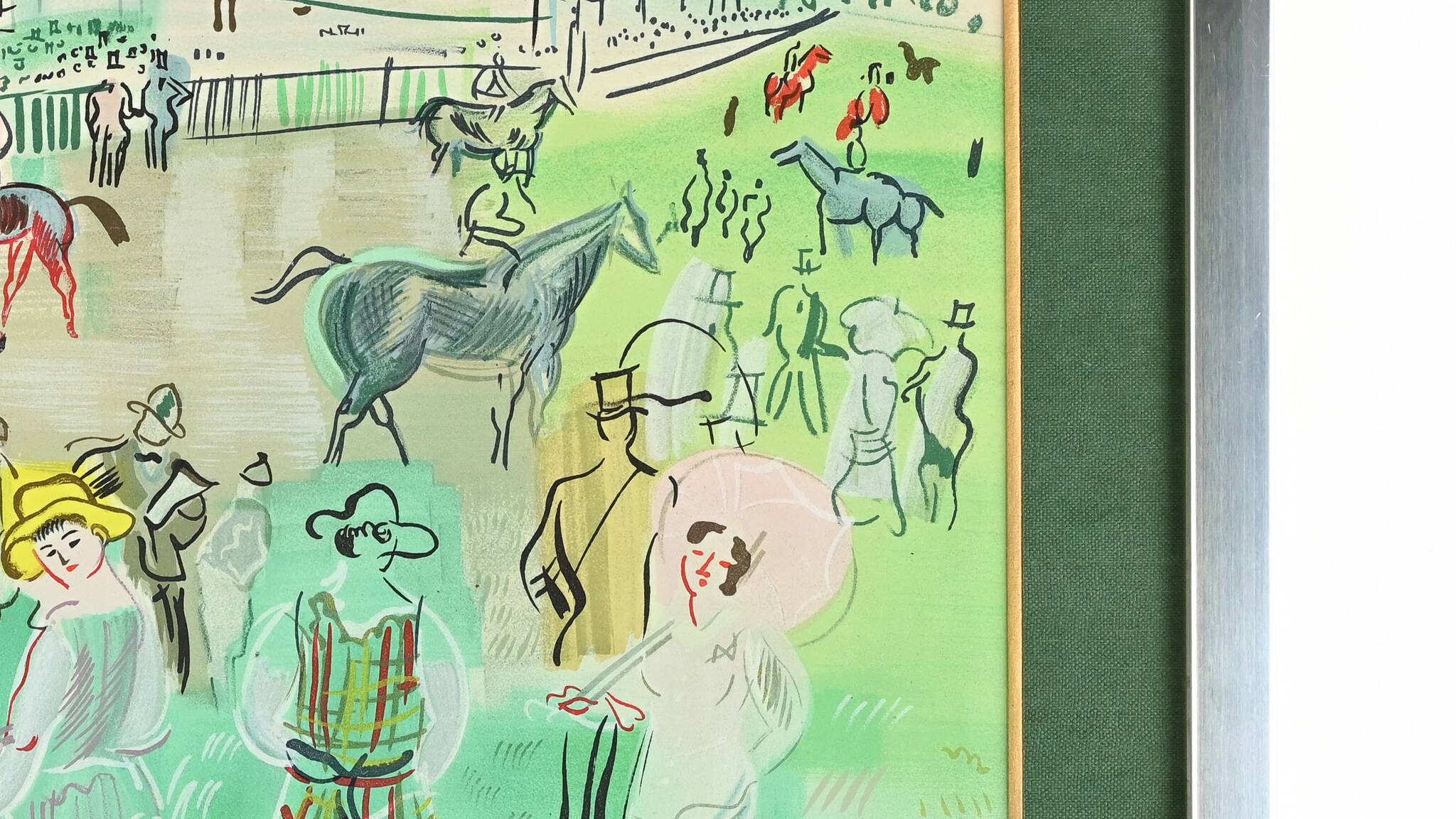 Charles Sorlier, Epsom 39 (after Raoul Dufy). Lithograph. c.1960.