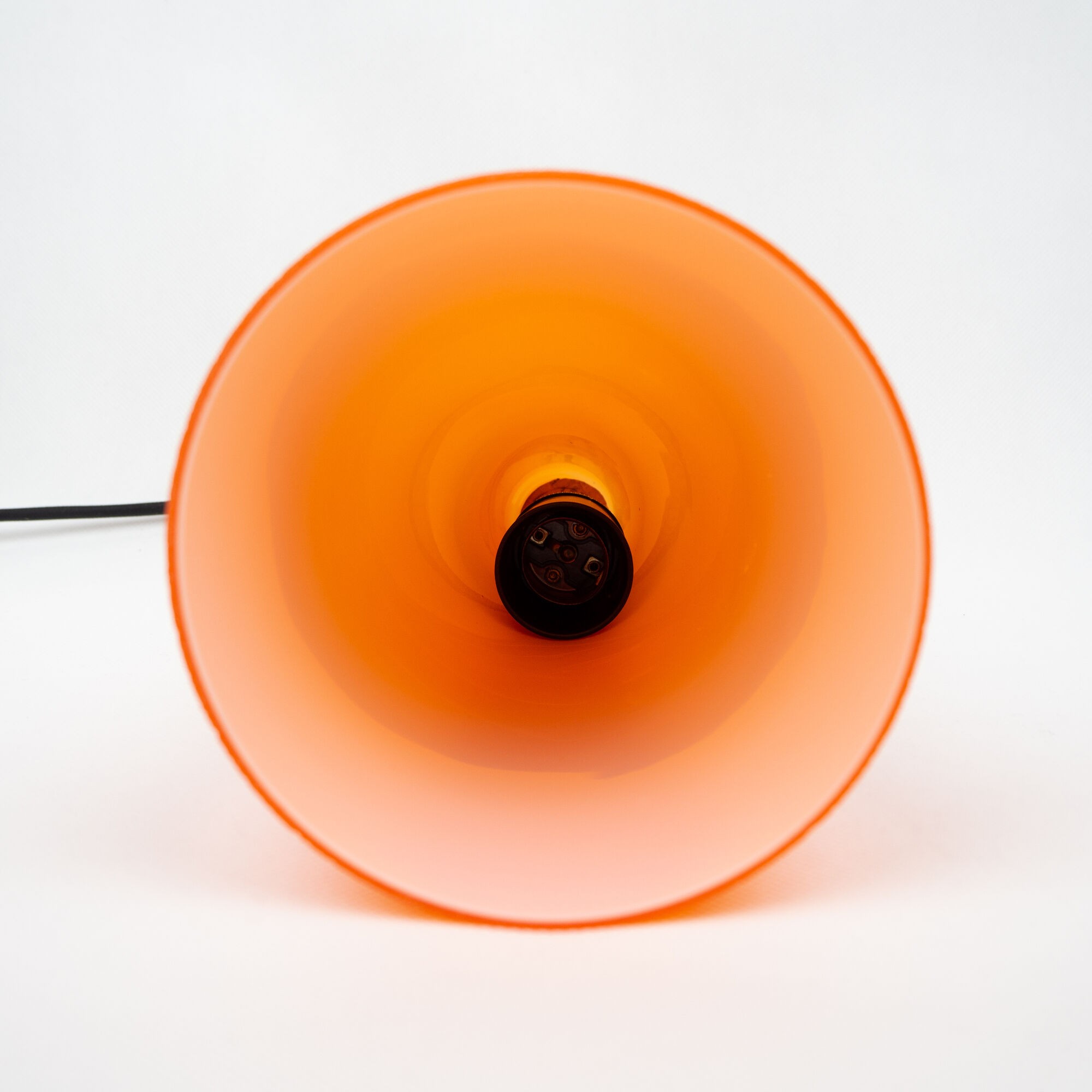 Danish vintage pendant lamp Trompet by Fog og Morup and Holmegaard, 1966