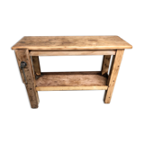 Small wooden workbench decoration