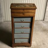 Notary desk, 19th century Restoration period.