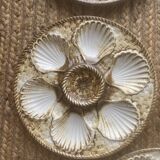 Set de 5 assiettes à fruits de mer Longchamp