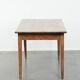 French dining table made of fruitwood from the early 19th century