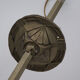 Hanging lamp four art deco globes 1930