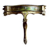 Console florentine vintage en bois doré