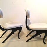 A Pair of Armchairs by Jordan Mozer