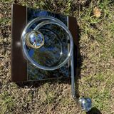 Large bakelite coat hook and mirror from the 70s