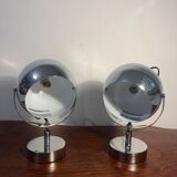 Space age globe spirit spotlight duo