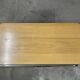 Set of 4 nesting coffee tables from the 70s, metal and solid oak.