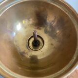 Pair of brass church candlesticks