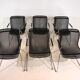 Set of 6 Castelli Penelope dining/conference chairs by Charles Pollock
