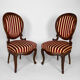 Salon Napoléon III in mahogany, 7 elements, circa 1860